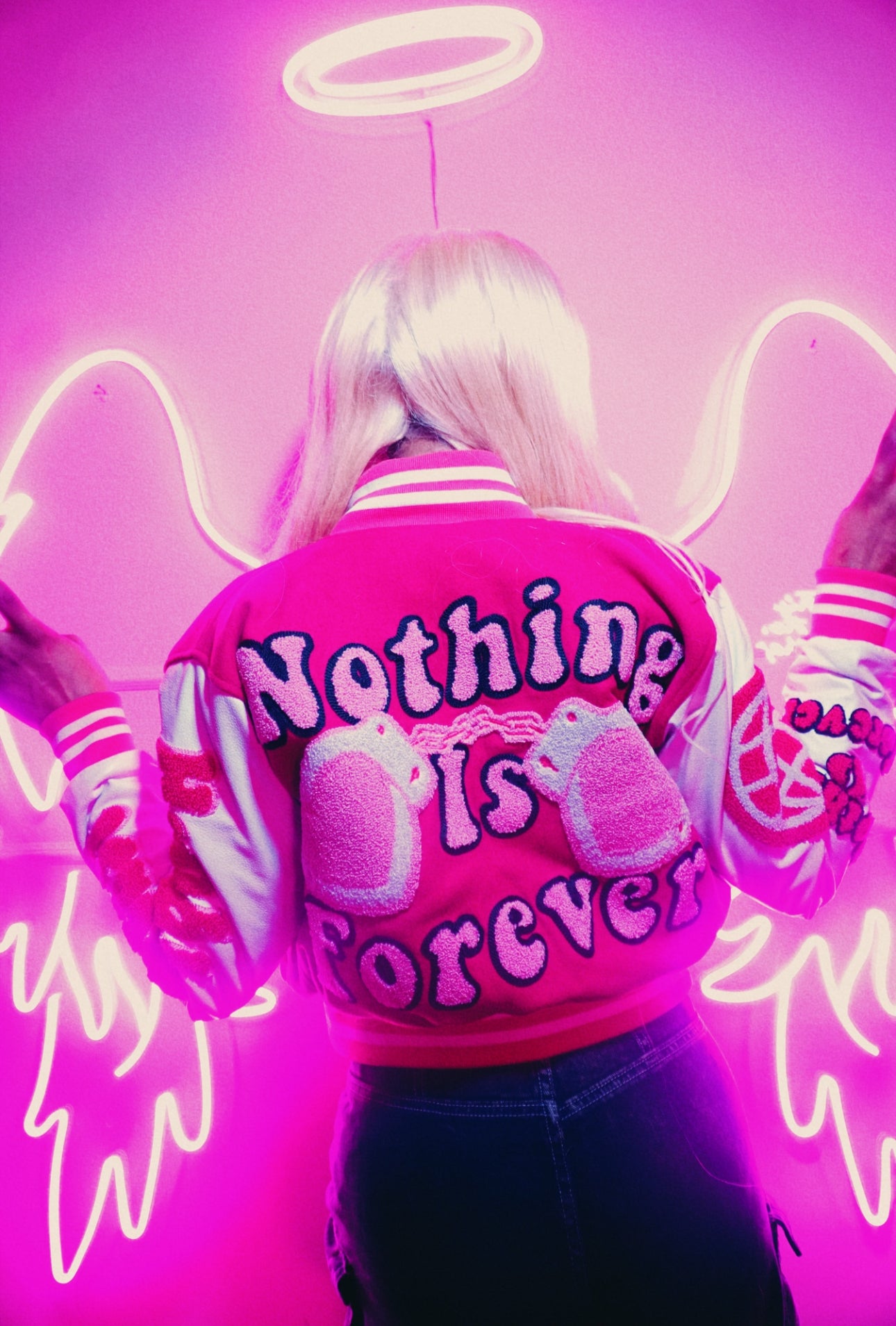 “Nothing is Forever” Varsity Jacket