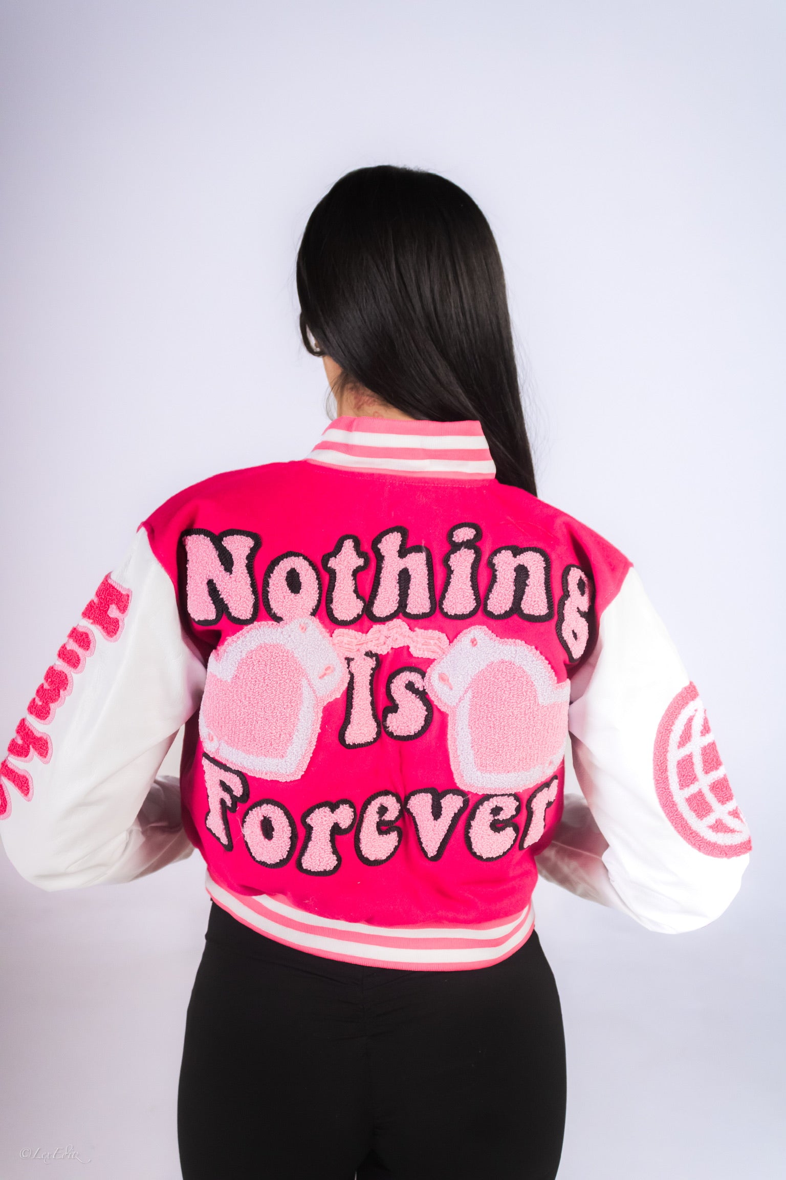 “Nothing is Forever” Varsity Jacket